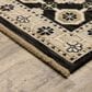 Oriental Weavers Acacia Beige and Black 7"10" x 10"10" Area Rug, , large