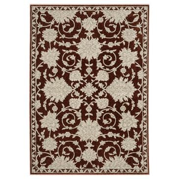 Oriental Weavers Capella Red and Beige 6"7" x 9"6" Area Rug, , large