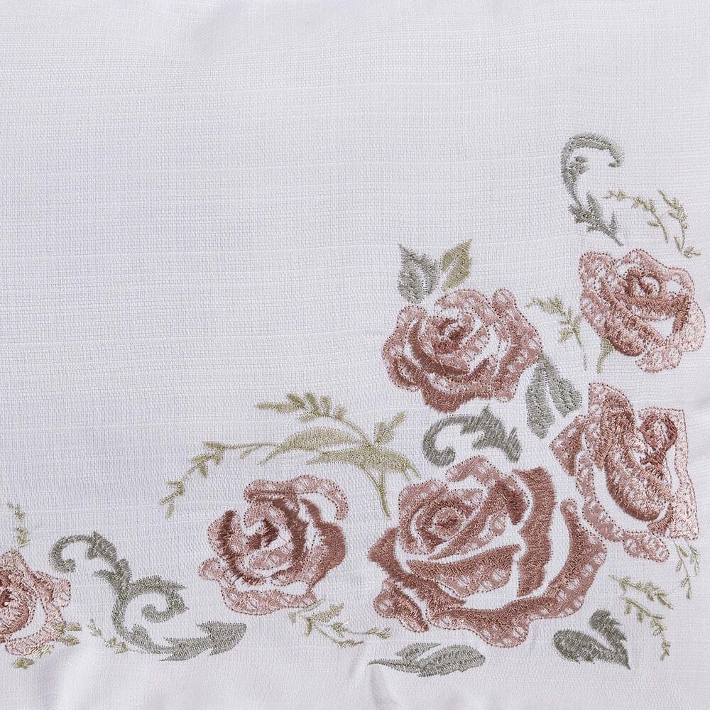 J. Queen New York Estelle 13&quot; x 19&quot; Lumbar Pillow in Blush and Cream, , large