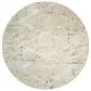 Radici USA Davide Geometric 5"3" Round Beige Area Rug, , large