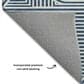 Dalyn Rug Company The Reserve TR14 Navy 10" x 14" Indoor/Outdoor Area Rug, , large