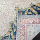 Safavieh Aria Oriental 2" x 8" Ivory and Navy Runner, , large