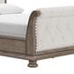 Ashley Ardenfield Queen Upholstered Sleigh Bed in Light Brown, , large