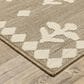 ROW by Oriental Weavers Zarina Floral Beige and Ivory 9"10" x 12"10" Indoor/Outdoor Area Rug, , large