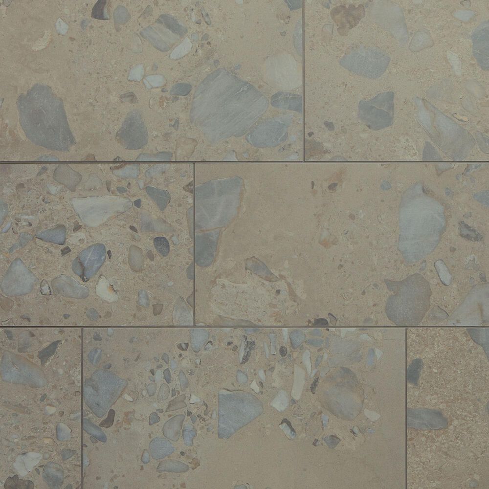 Dal-Tile Sand and Stone Dune Rectangle Stone 24" x 48" Porcelain Tile, , large