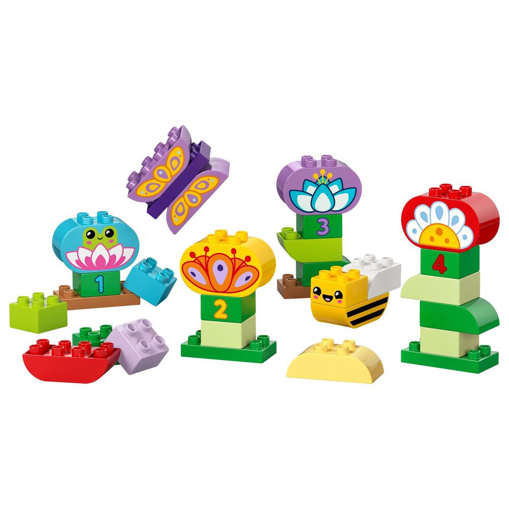 LEGO Duplo Creative Garden and Flowers Building Set in Multicolor, , large