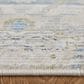 Feizy Melrose 2"6" x 7"3" Ivory and Green Runner, , large