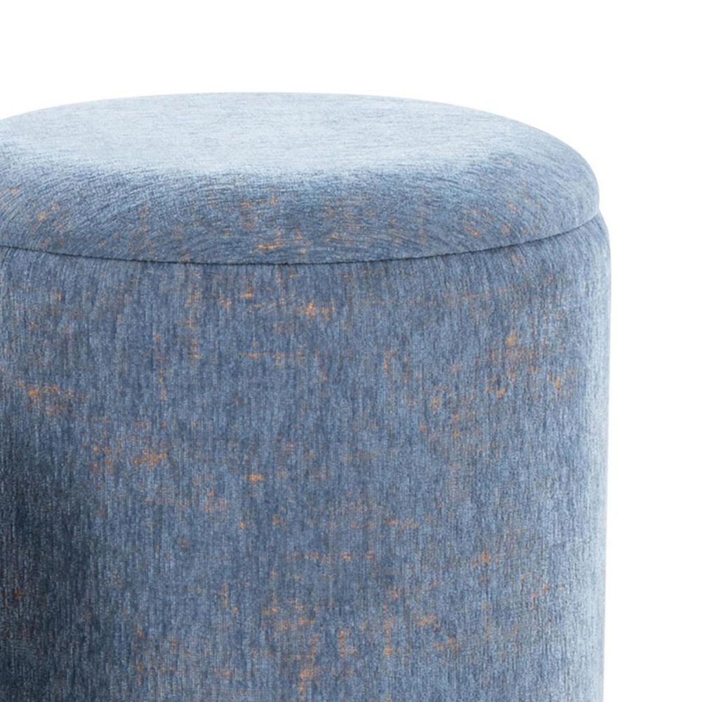 Lumisource Marla 2-Piece Nesting Ottoman Set in Blue, , large
