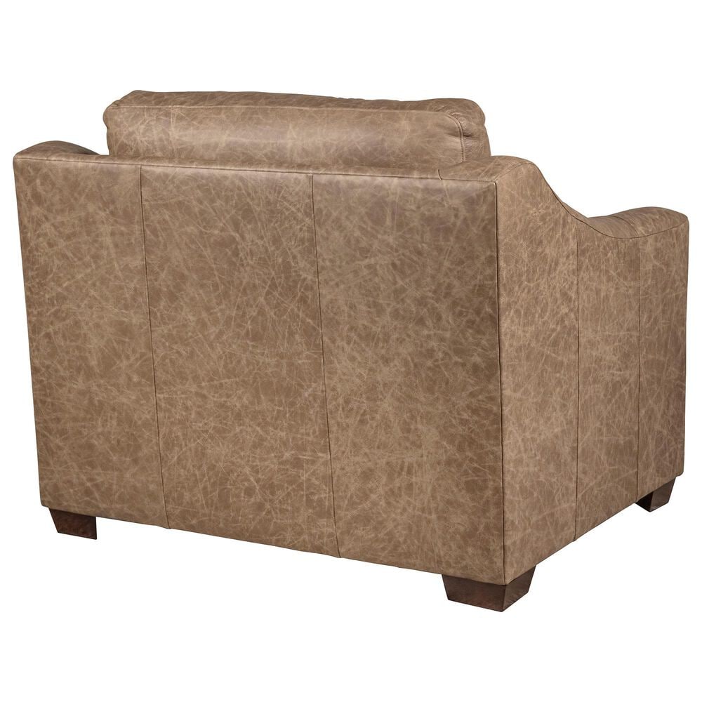 Hickorycraft Leather Accent Chair in Winslow, , large