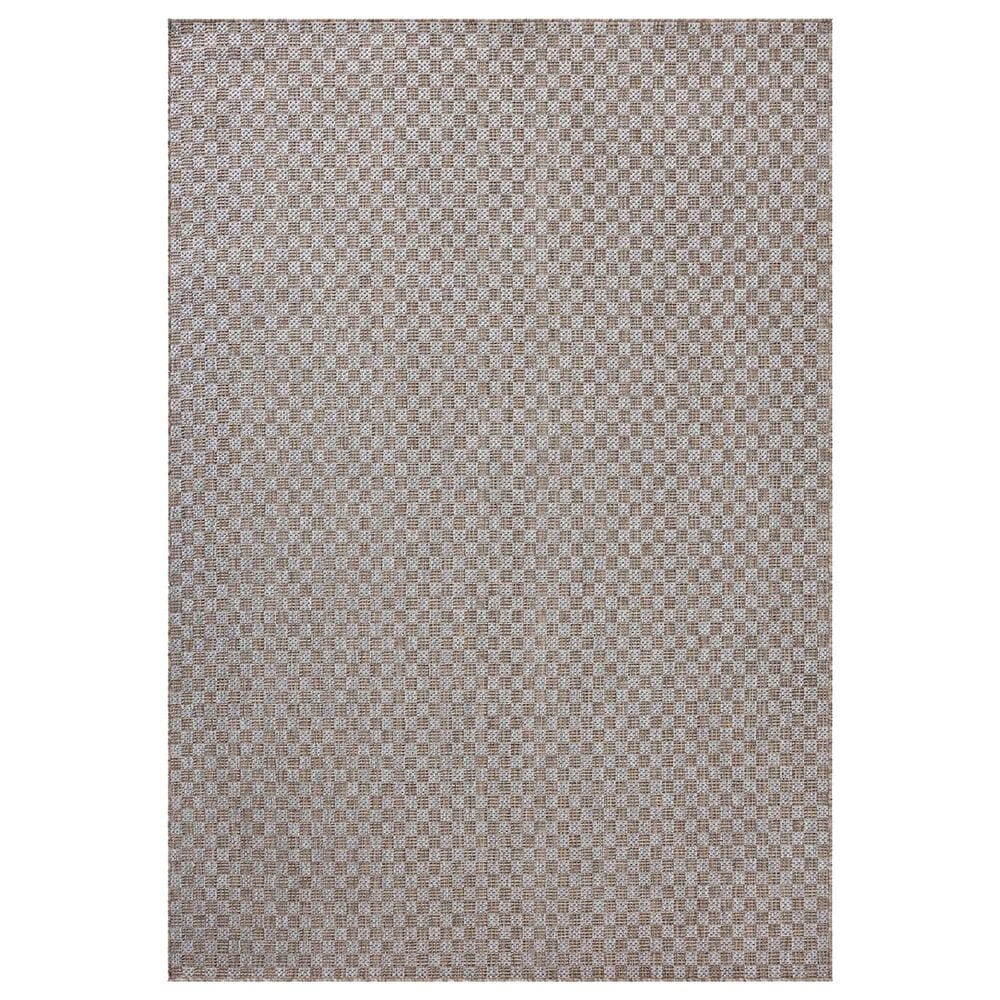 Amber Lewis x Loloi Topanga Natural and Silver 9"2" x 12" Indoor/Outdoor Area Rug, , large