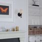 Vaxcel Barir 1-Light Wall Sconce in Matte Black, , large