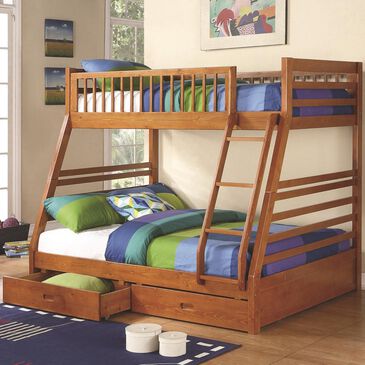 Pacific Landing Ogletown Twin over Full Bunk Bed, , large