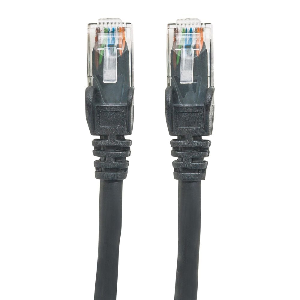 Intellinet 10" Network Cable, Cat6, UTP in Black, , large