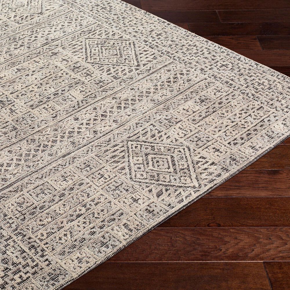 Surya Oakland 10&#39; x 14&#39; Black, Gray and Taupe Area Rug, , large