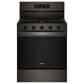 Whirlpool 5.0 Cu. Ft. Freestanding Gas Range with Air Cooking Technology in Black Stainless Steel, , large