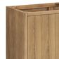 James Martin Vanities Hudson 60" Double Bathroom Vanity in Light Natural Oak with 3 cm White Zeus Quartz Top and Rectangular Sinks, , large