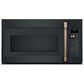 Cafe Handle and Knob Kit for Microwave Oven in Brushed Copper, , large