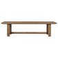 Four Hands Bramwell Dining Table 118"-Weathered Oak-Weathered Oak Veneer, , large