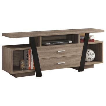 Global Movement 60" TV Stand in Dark Taupe, , large