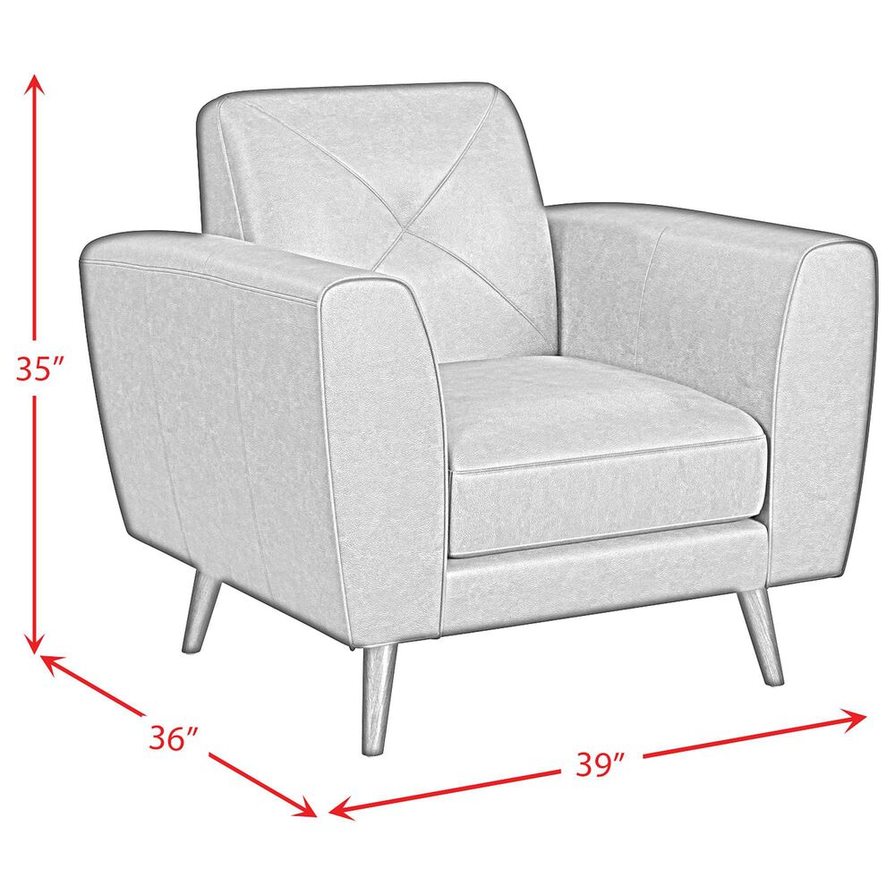 Mayberry Hill Sonata Accent Chair in Ling Dian Black, , large