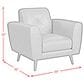 Mayberry Hill Sonata Accent Chair in Ling Dian Black, , large