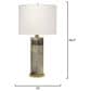 Jamie Young Sterling Vellum Table Lamp in Grey, , large