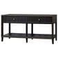 Rustic Root Classic Riley Sofa Table in Golden Black, , large
