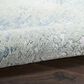 Nourison Silk Shadows 2" x 3" Blue and Green Area Rug, , large