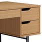 Valor Living Denmark Executive Desk in Natural, , large