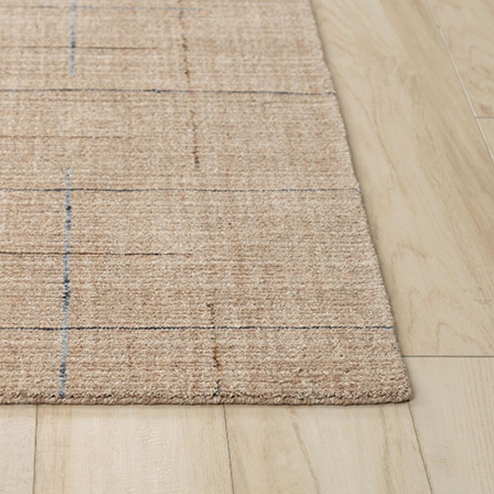 RIZZY Kiki 5&#39;0&quot; x 7&#39;6&quot; Light Brown and Beige Area Rug, , large