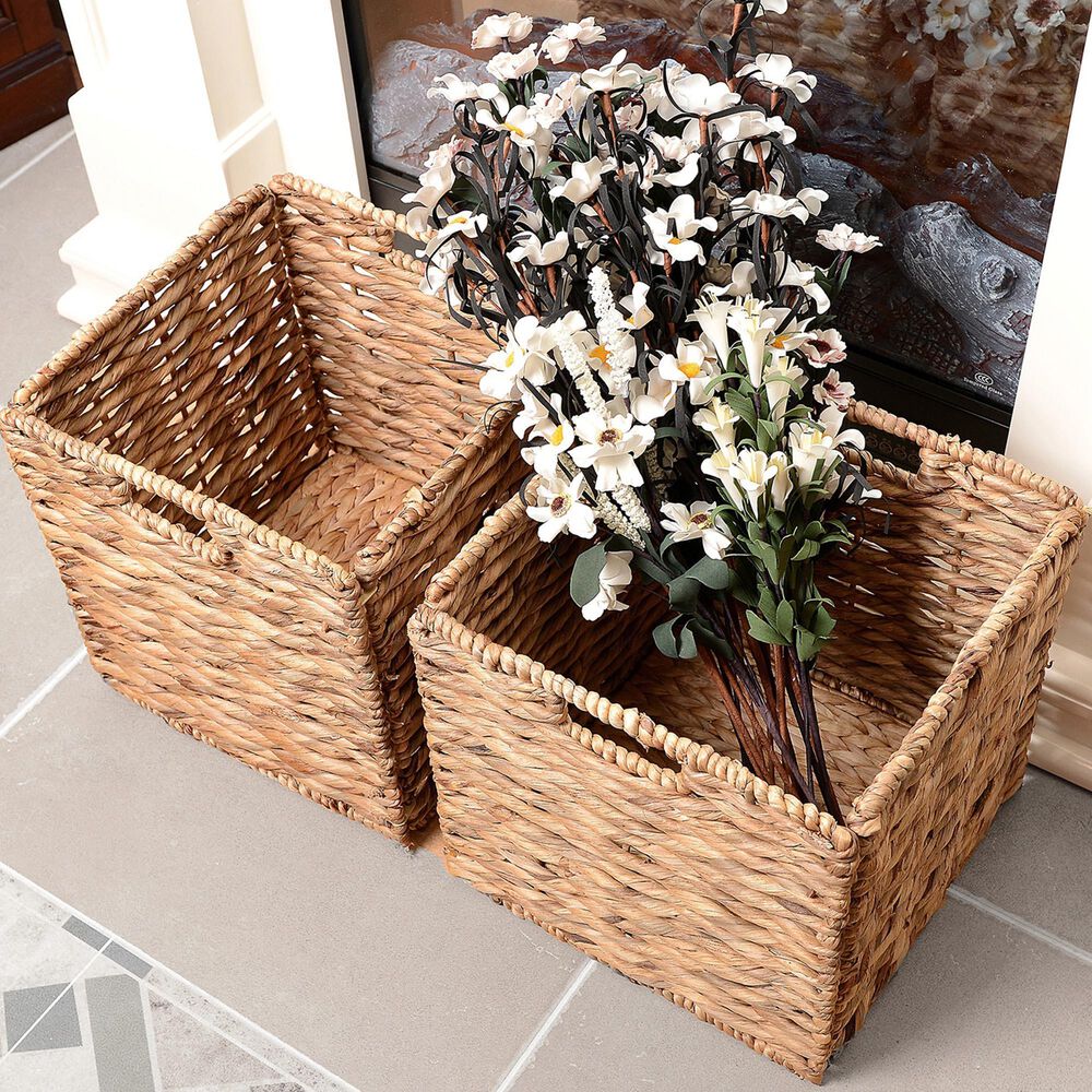Timberlake Wicker Basket in Natural &#40;Set of 4&#41;, , large