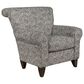Michael Nicholas Designs Accent Chair in Darvin Zinc, , large