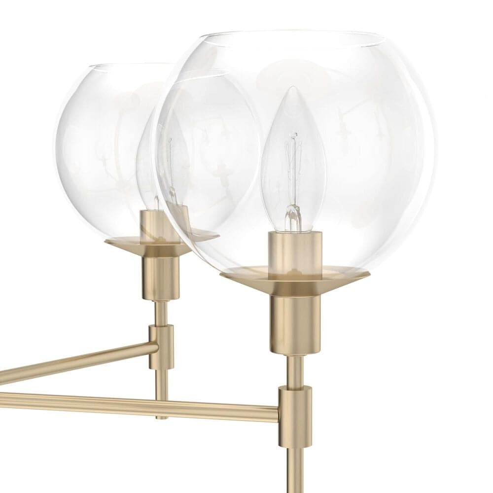 Hunter Xidane 5-Light Chandelier in Alturas Gold, , large