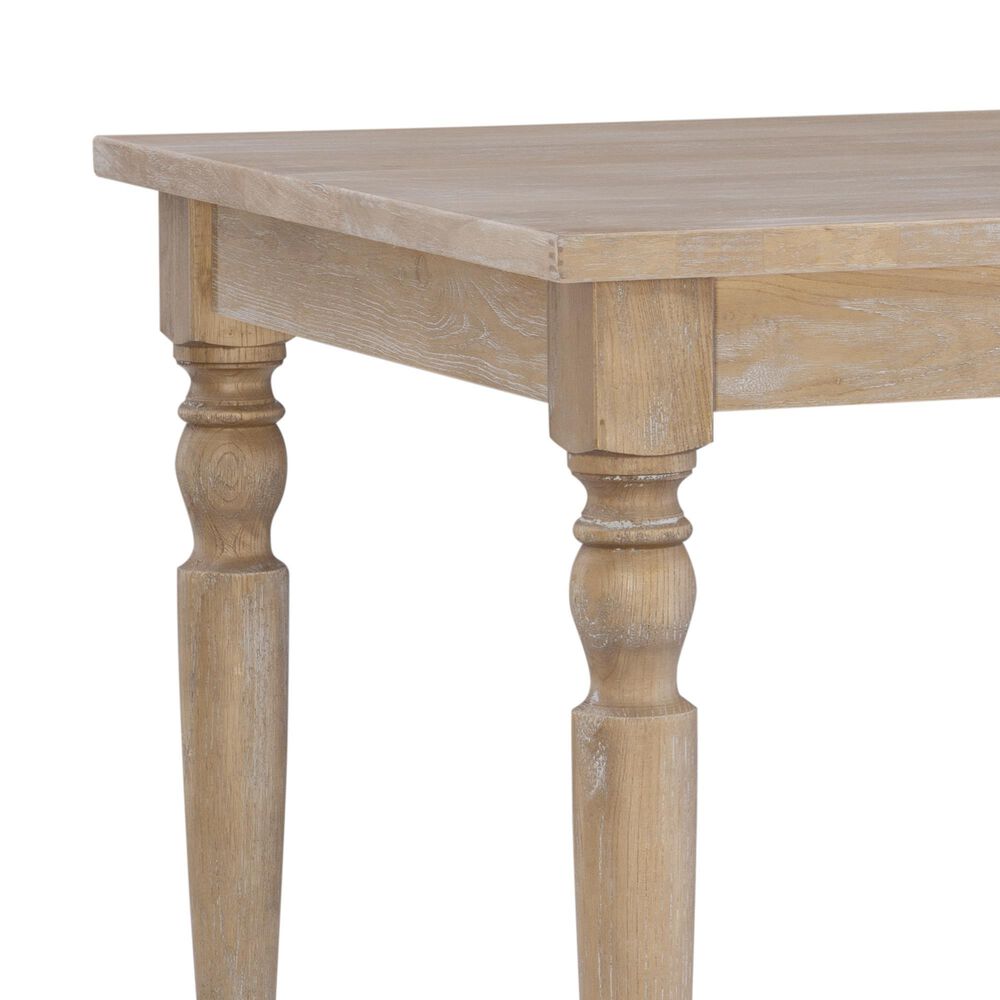 Linon Home Decor Avalon Dining Table in Light Natural Brown - Table Only, , large