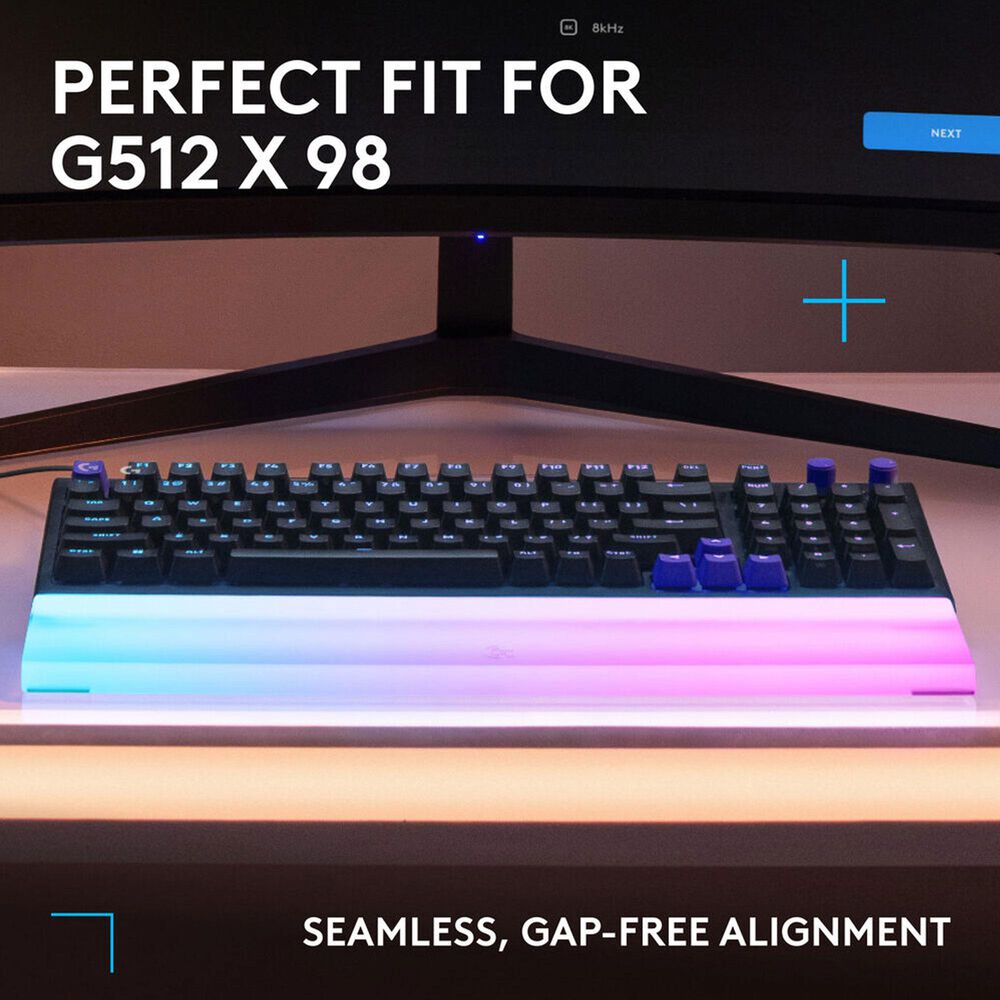 Logitech G512 X Palm Rest 98 Amplifying Palm Rest in Transparent, , large