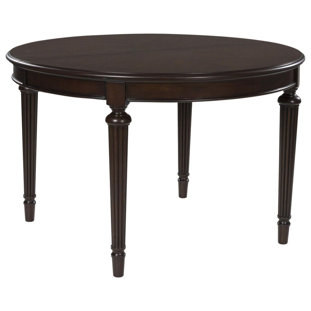 Ashley Lavinton Oval Dining Table in Cherry Brown - Table Only, , large