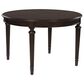 Ashley Lavinton Oval Dining Table in Cherry Brown - Table Only, , large