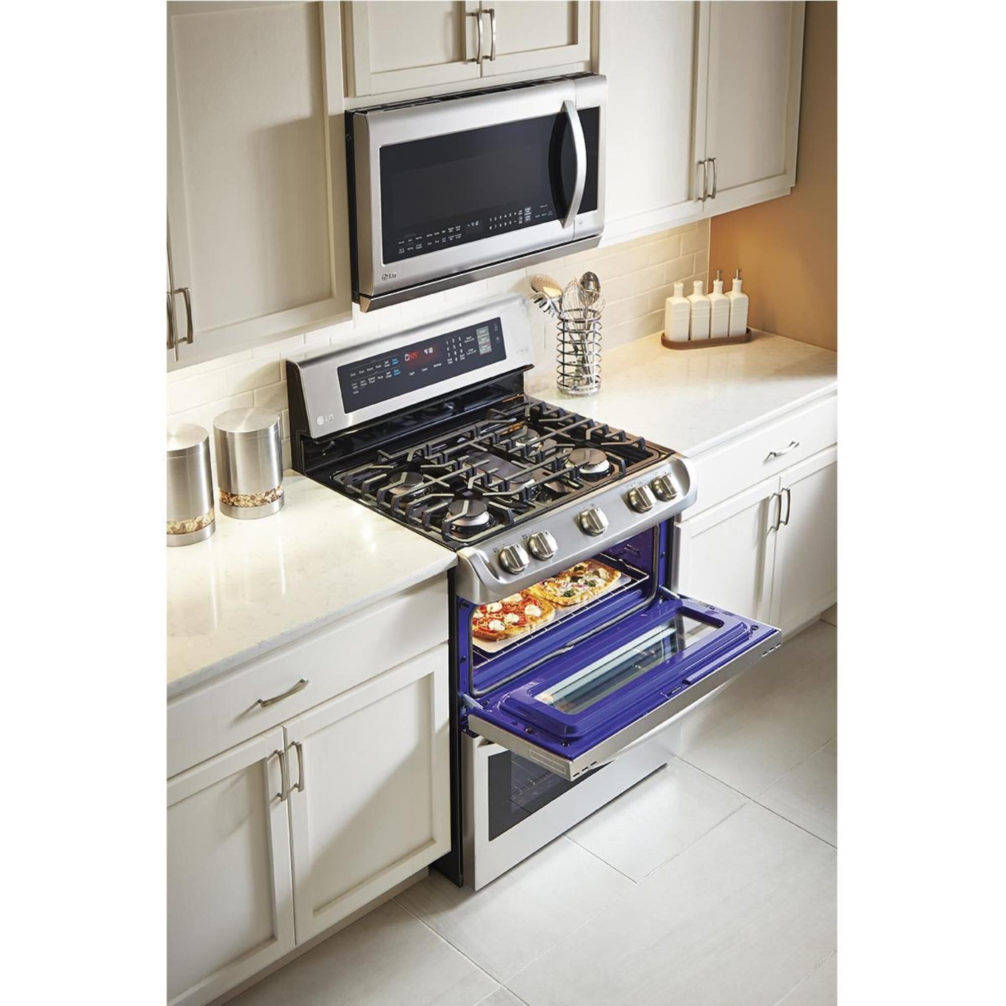 Lg freestanding outlet double oven
