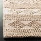 Safavieh Natura 11" x 15" Beige and Ivory Area Rug, , large