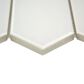 Emser Catch Glossy Gray 1" x 3" on 11" x 12" Porcelain Mosaic Sheet, , large