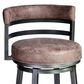 Blue River Titana 30" Swivel Barstool with Bandero Tobacco Cushion in Mineral, , large