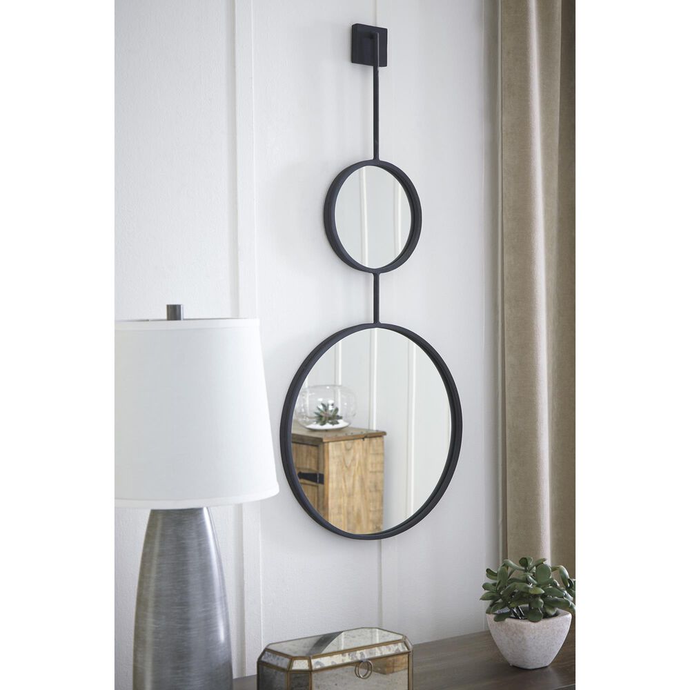 Ashley Brewer Accent Mirror in Black, , large
