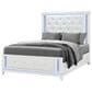 Global Furniture USA Alina Full Panel Bed with LED in White, , large