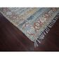 Amer Rugs Prairie 2" x 3" Blue Rust Area Rug, , large