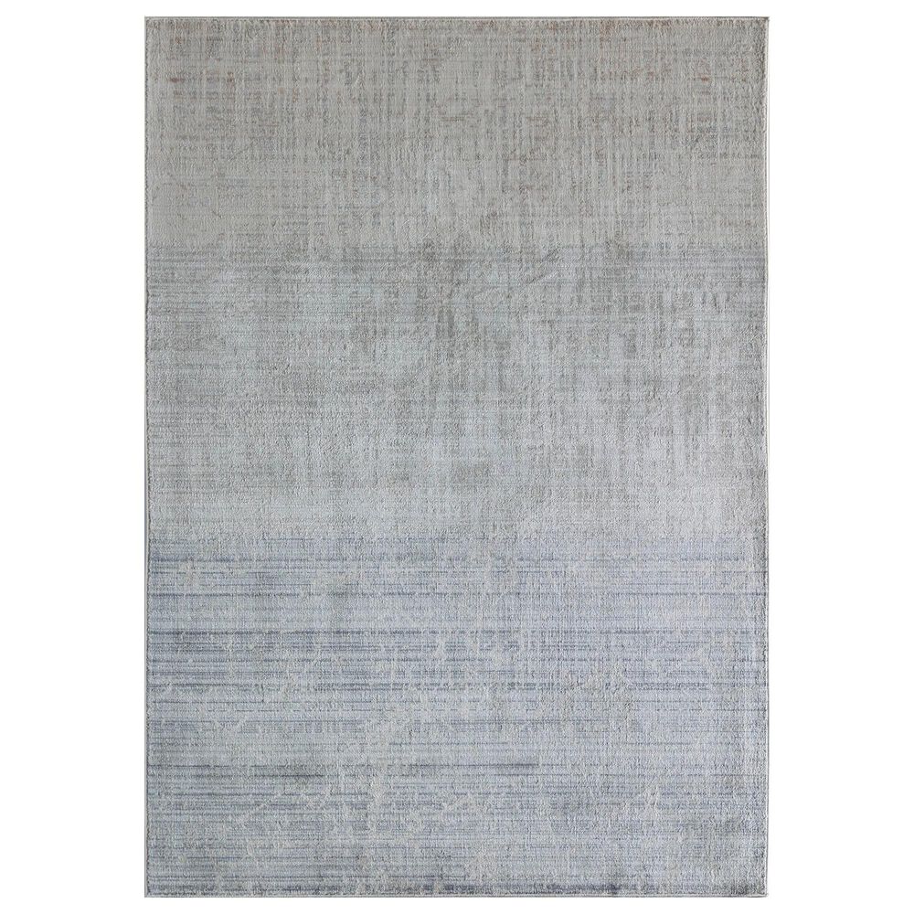 Rugs America Juliette Silvery Moon 2"6" x 8" Gray and Beige Runner, , large