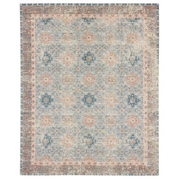Karastan Zula Hazega 2"4" x 8" Blue and Rose Runner, , large