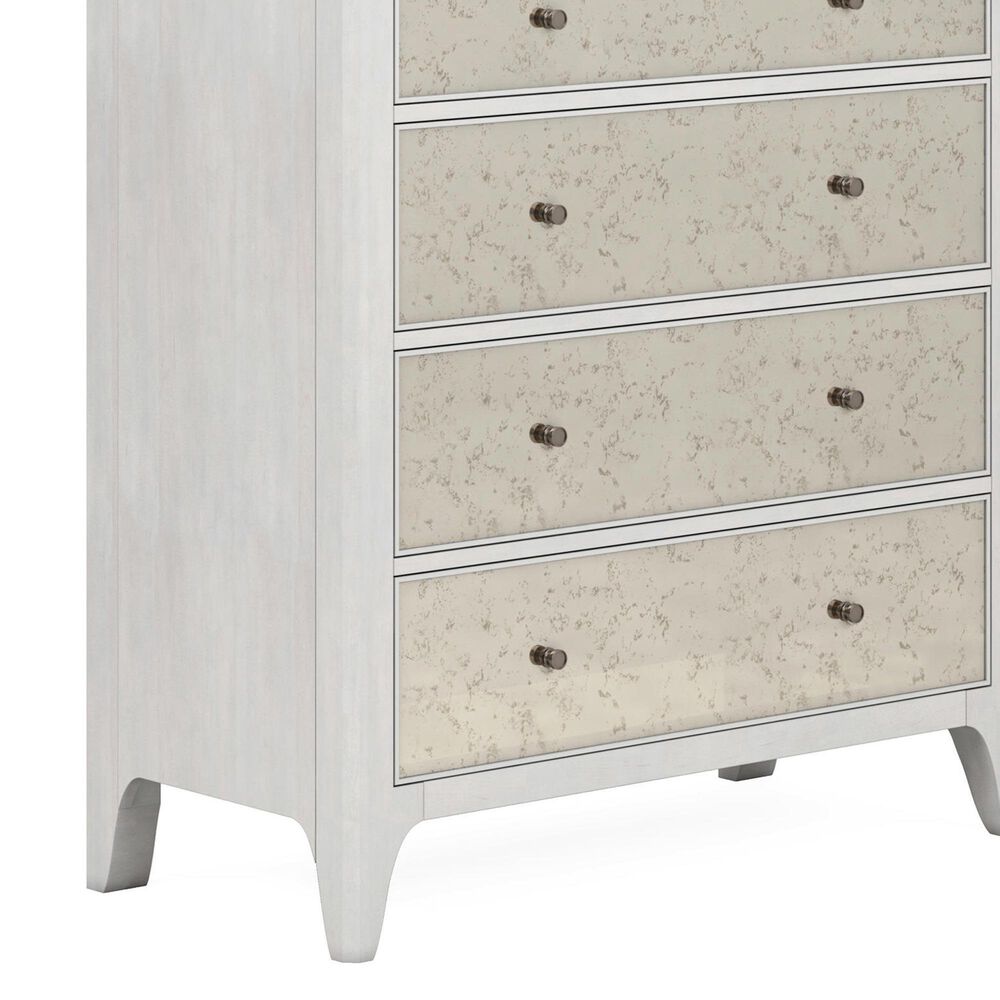 Vantage Mezzanine 6 Drawer Chest in Dove Gray, , large