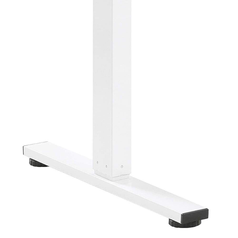 OSP Home Primo 60&quot; Electric Sit and Stand Desk in White, , large