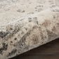 Nourison Fusion 2"2" x 7"6" Cream and Grey Runner, , large