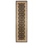Safavieh Lyndhurst LNH553 2"3" x 12" Black and Ivory Runner, , large